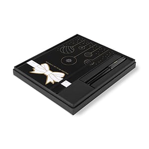 Moleskine® Hard Cover Holiday Notebook and Kaweco Pen Gift Set