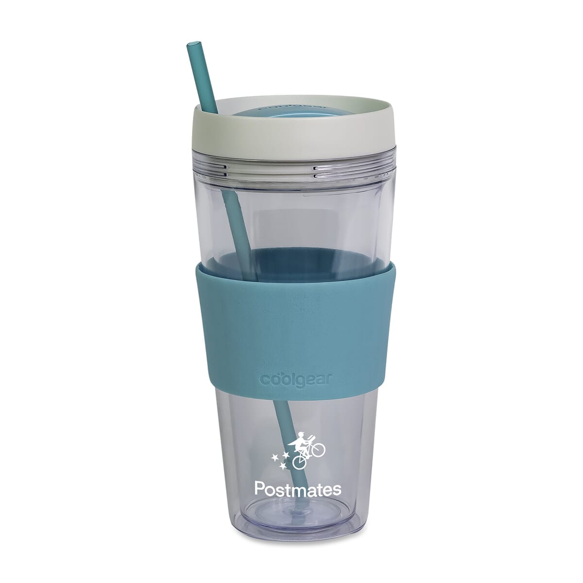 Cool Gear® Callisto Chiller Clear Straw Bottle - 24 Oz.