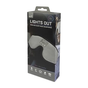 iLive™ Lights Out Wireless Sleep Mask Headphones