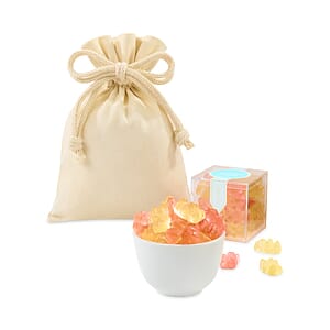 Sugarfina Champagne Bears Candy Cube Gift Bag