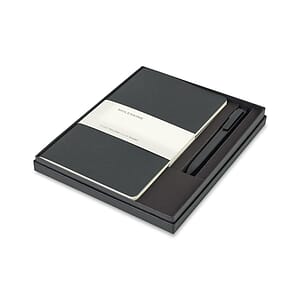 Moleskine® Large Cahier and GO Pen Gift Set