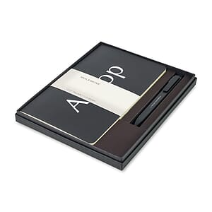Moleskine® Large Volant and GO Pen Gift Set