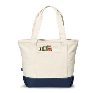 Newport Cotton Zippered Tote