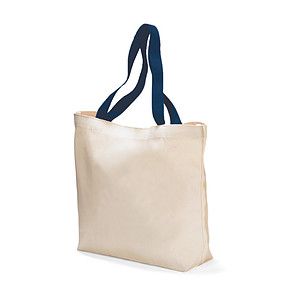 Colored Handle Tote