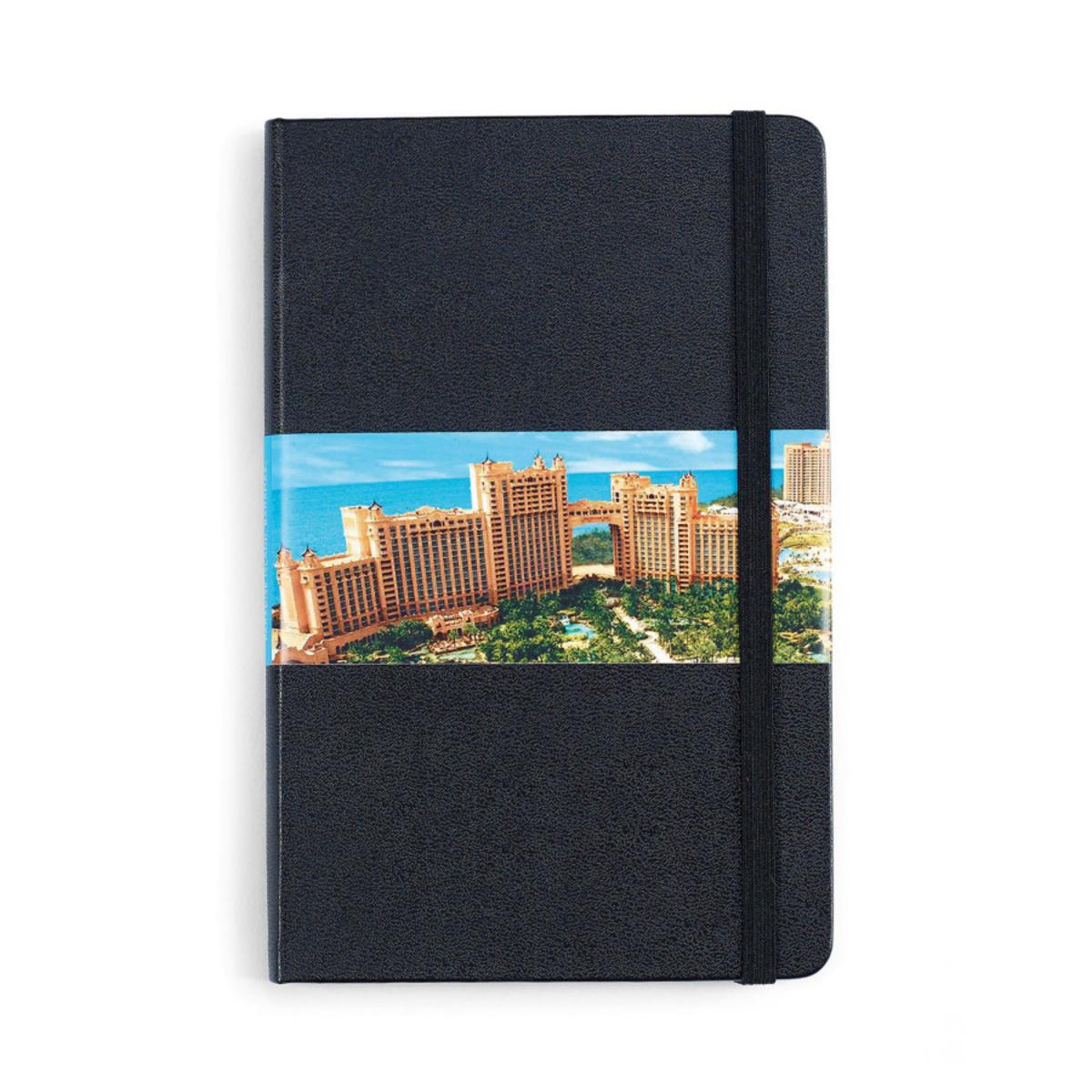Promotional Moleskine hard cover ruled medium notebook Personalized With Your Custom Logo