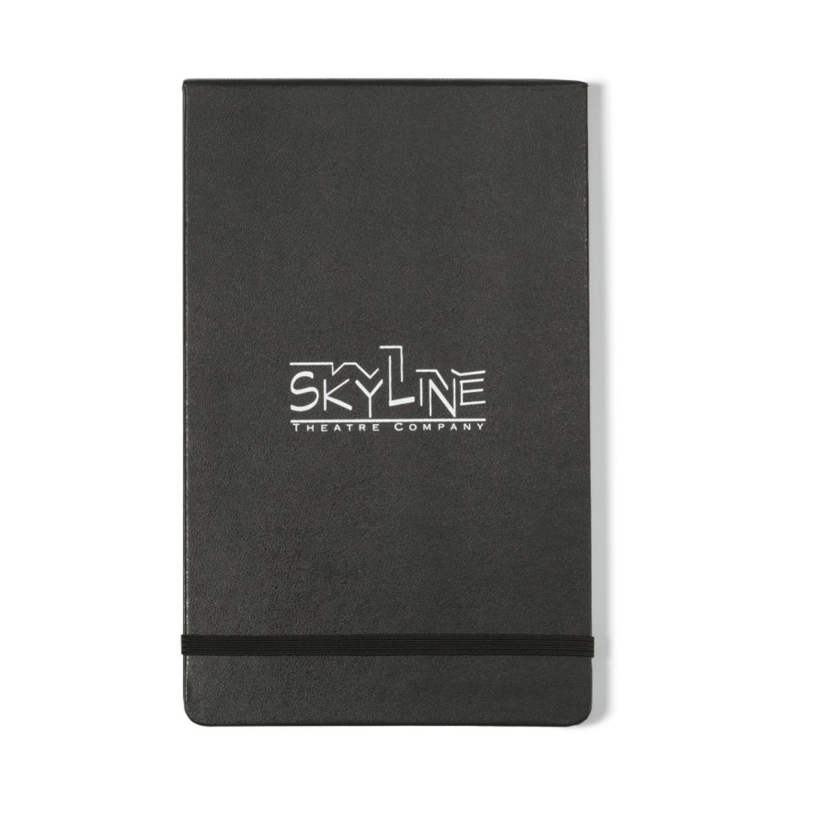 Promotional Moleskine hard cover ruled large reporter notebook