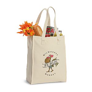 AWARE™ Recycled Cotton Market Tote Bag