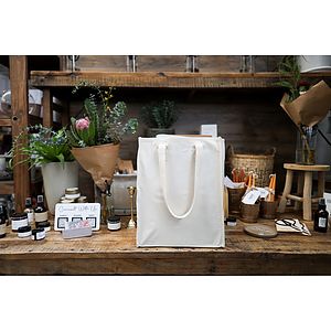 AWARE™ Recycled Cotton Market Tote Bag