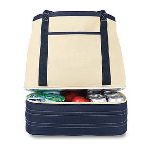 Coastal Cotton Insulated Tote