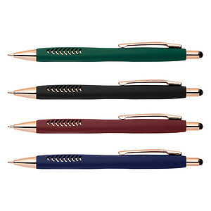 Avalon Softy Rose Gold Pen w/ Stylus
