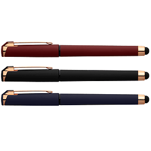Islander Softy Rose Gold Gel Pen w/ Stylus