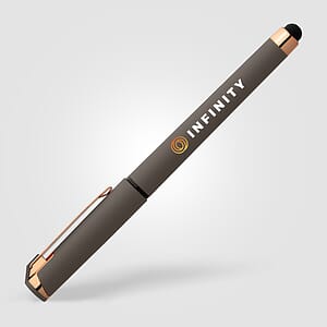 Islander Softy Rose Gold Gel Pen w/ Stylus