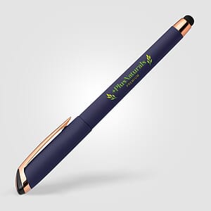 Gazelle Gel Softy Rose Gold Pen w/ Stylus