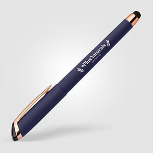 Gazelle Gel Softy Rose Gold Pen w/ Stylus