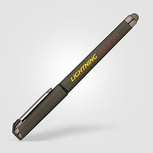 Islander Softy Monochrome Metallic Stylus Gel Pen