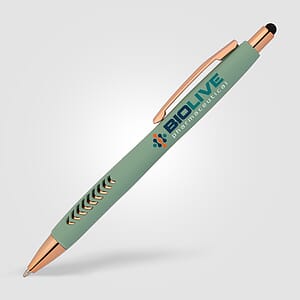 Avalon Softy Rose Gold Designer Pen w/ Stylus