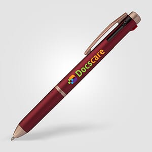 Trio Rose Gold Multi-Ink Pen