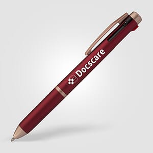 Trio Rose Gold Multi-Ink Pen