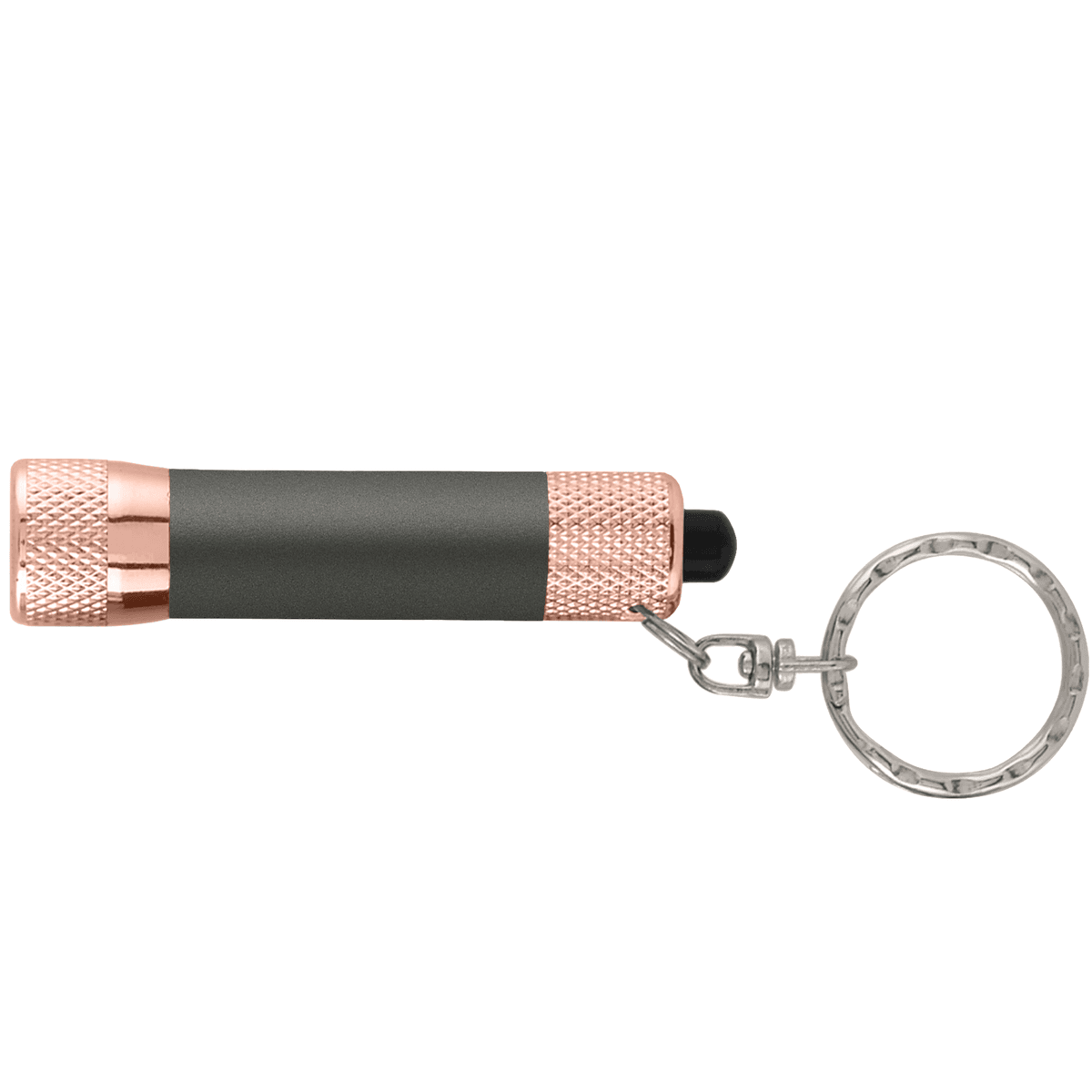 Chroma Softy Rose Gold Metallic - LED Flashlight with Keyring