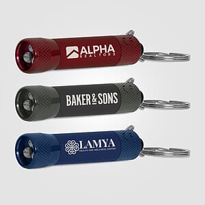 Chroma Softy Monochrome Classic - LED Flashlight with Keyring