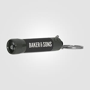 Chroma Softy Monochrome Classic - LED Flashlight with Keyring