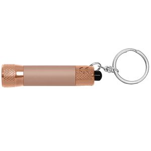 Chroma Softy Monochrome Metallic - LED Flashlight with Keyring