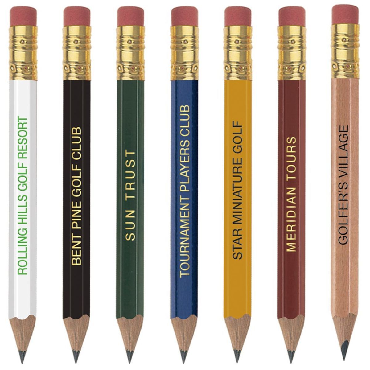 Golf pencil (hex.) | Brandextenders