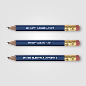 Golf Pencil (Hex with eraser)