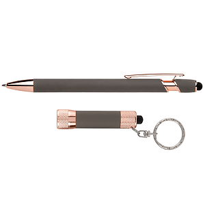 Ellipse & Chroma Softy Rose Gold Classic Ribbon Gift Set