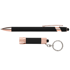 Ellipse & Chroma Softy Rose Gold Classic Ribbon Gift Set