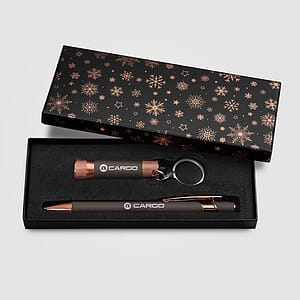 Ellipse & Chroma Rose Gold Snowflake Gift Set