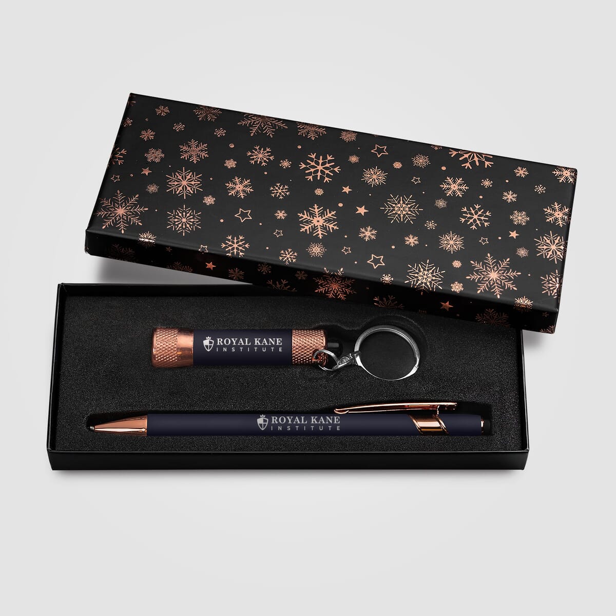 Ellipse & Chroma Rose Gold Snowflake Gift Set