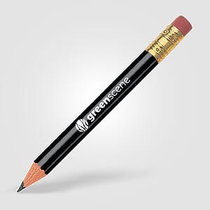 Golf Pencil (Round, Eraser)