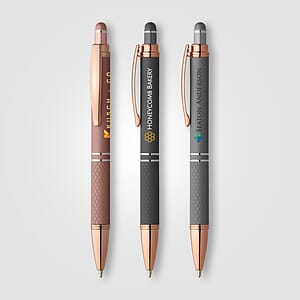 Phoenix Softy Rose Gold Metallic Pen w/ Stylus