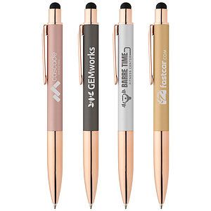 Baltic Softy Rose Gold Pen w/ Stylus