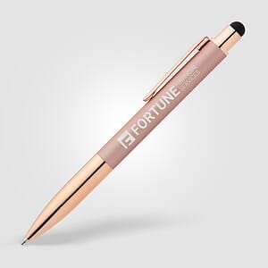 Baltic Softy Rose Gold Pen w/ Stylus