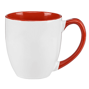 15 oz. Two-Tone Ceramic Bistro Mug