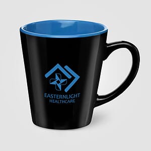 12 oz. Two-Tone Ceramic Mug