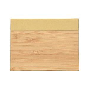 Bamboo Sticky Notepad