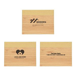 Bamboo Sticky Notepad