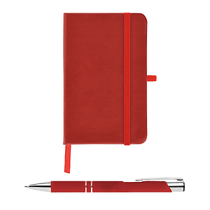 Miller Notebook & Tres-Chic Softy Pen Gift Set