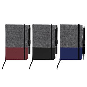 Twain Notebook & Tres-Chic Pen Gift Set
