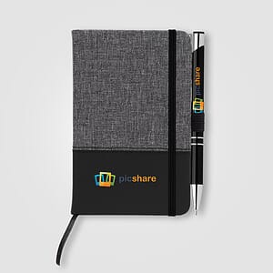 Twain Notebook & Tres-Chic Pen Gift Set