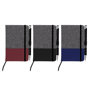 Twain Notebook & Tres-Chic Pen Gift Set