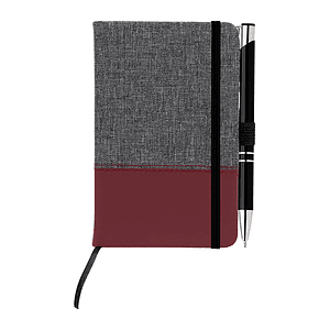 Twain Notebook & Tres-Chic Pen Gift Set