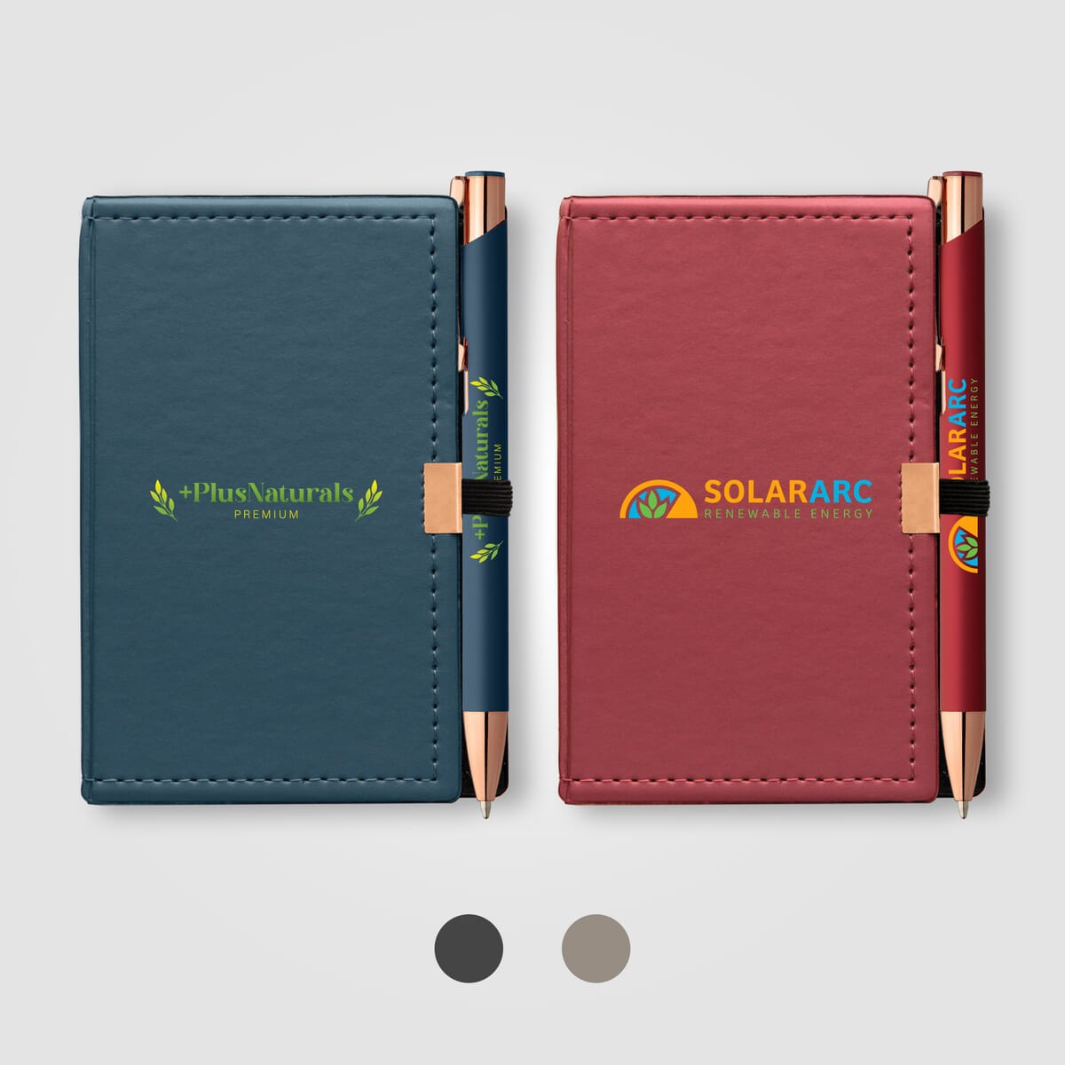 Note Caddy & Crosby Rose Gold Pen Gift Set