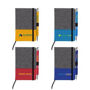 Twain Brights Notebook & Tres-Chic Pen Gift Set