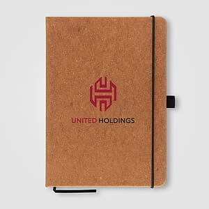 Carson 5.8'' x 8.3'' Recycled PU Leather Notebook