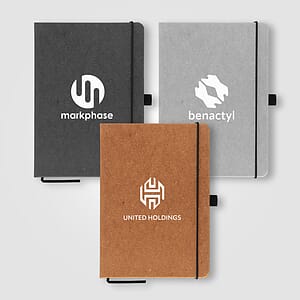 Carson 5.8'' x 8.3'' Recycled PU Leather Notebook
