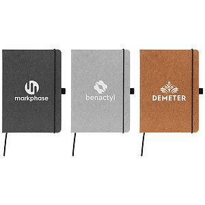Carson 5.8'' x 8.3'' Recycled PU Leather Notebook